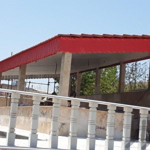 سقف شیبدار .آلاچیق. سفال طبرستان. روفتایل