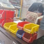پالت پلاستیکی و پالت ابزار و جعبه قفسه