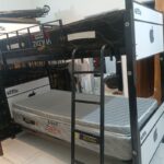 تخت دو طبقه فلزی جدید