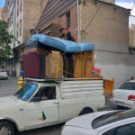 باربری اتوبار وانت بار بسته بندی کارگر جابجایی