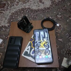 گوشی سامسونگ A03s با لوازم انتقال ارسال و پست هم داریم